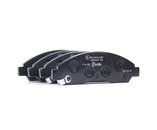 Originale CHEVROLET COLORADO Bremsbeläge 3501120K00, 3501150K00, 3501175 von BREMBO - Reduzierte Konditionen