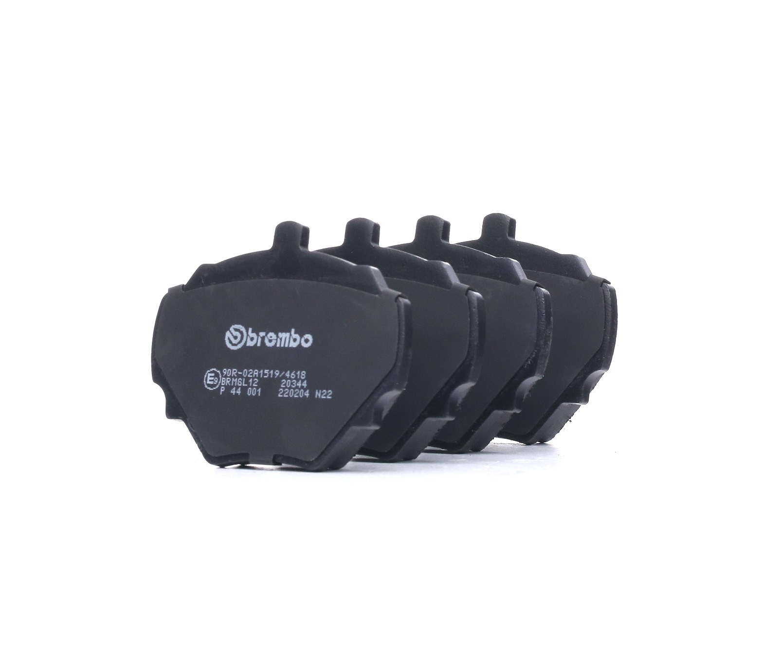 Įsigykite BREMBO Stabdžių kaladėlės Prekės Nr.: P 44 001 už žemiausią 21,81 € kainą