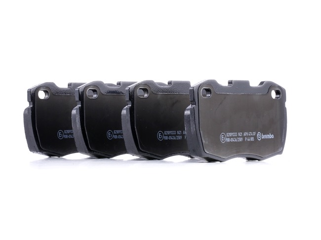 OEM Stabdžių kaladėlės LAND ROVER 3.5 4x4 136 AG benzinas RTC5574 iš BREMBO internetu puikiomis kainomis