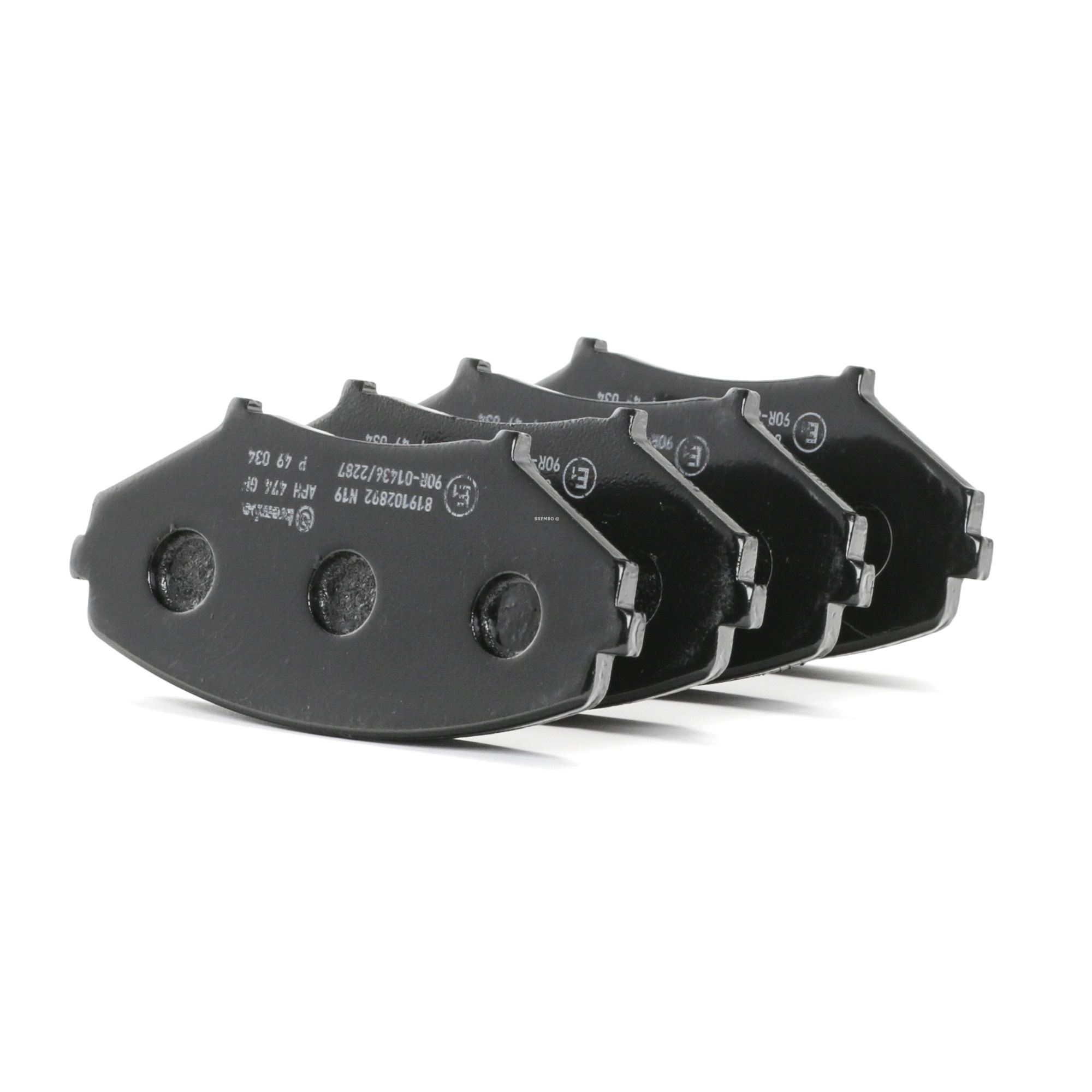 Köp BREMBO Bromsbelägg Produktnummer: P 49 034 till det förmånliga priset av 371,96 kr