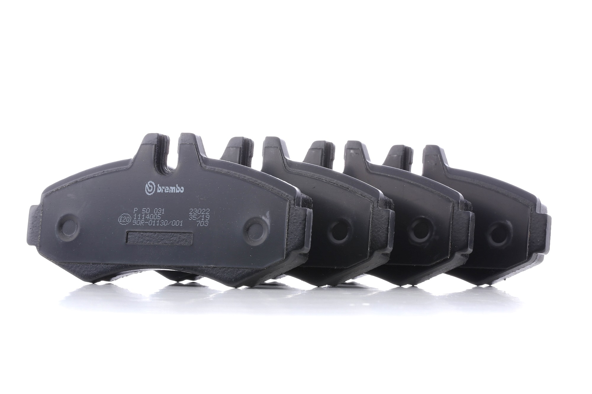 Įsigykite BREMBO Stabdžių kaladėlės Prekės Nr.: P 50 031 už žemiausią 27,24 € kainą