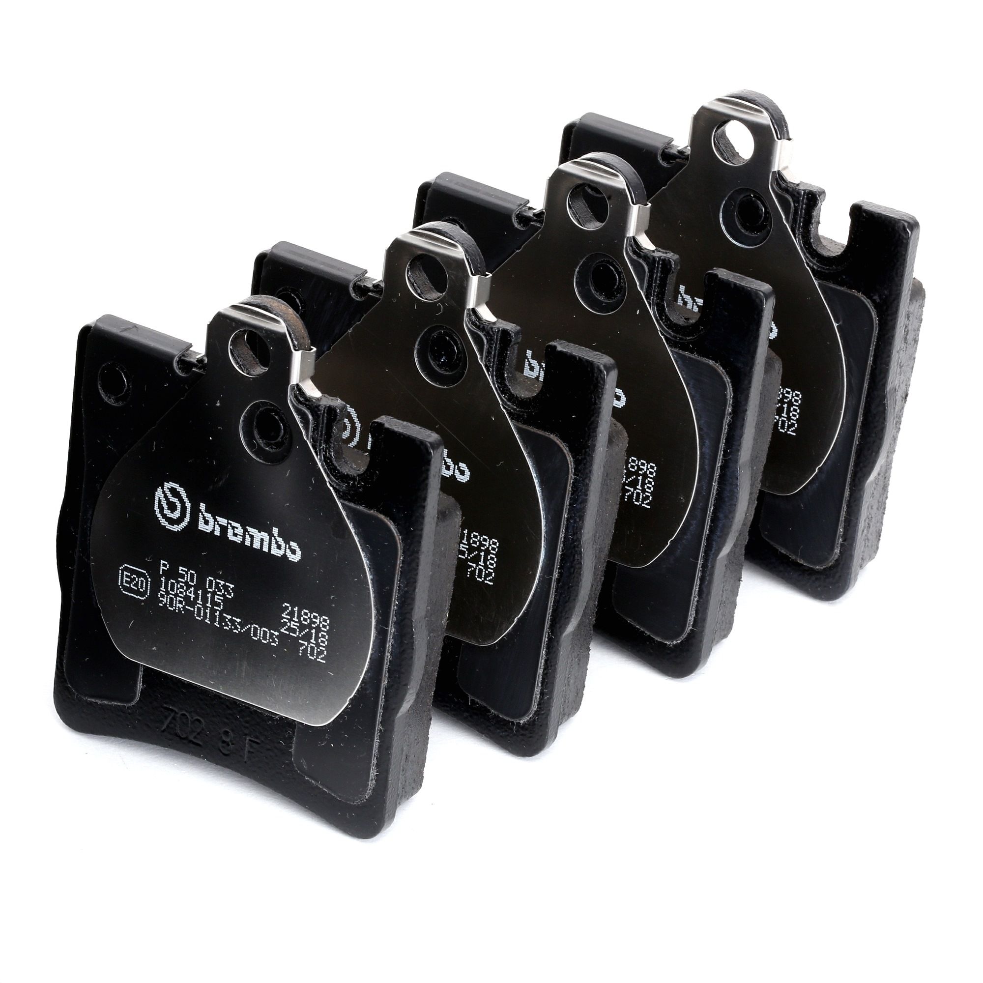 Įsigykite BREMBO Stabdžių kaladėlės Prekės Nr.: P 50 033 už žemiausią 24,40 € kainą