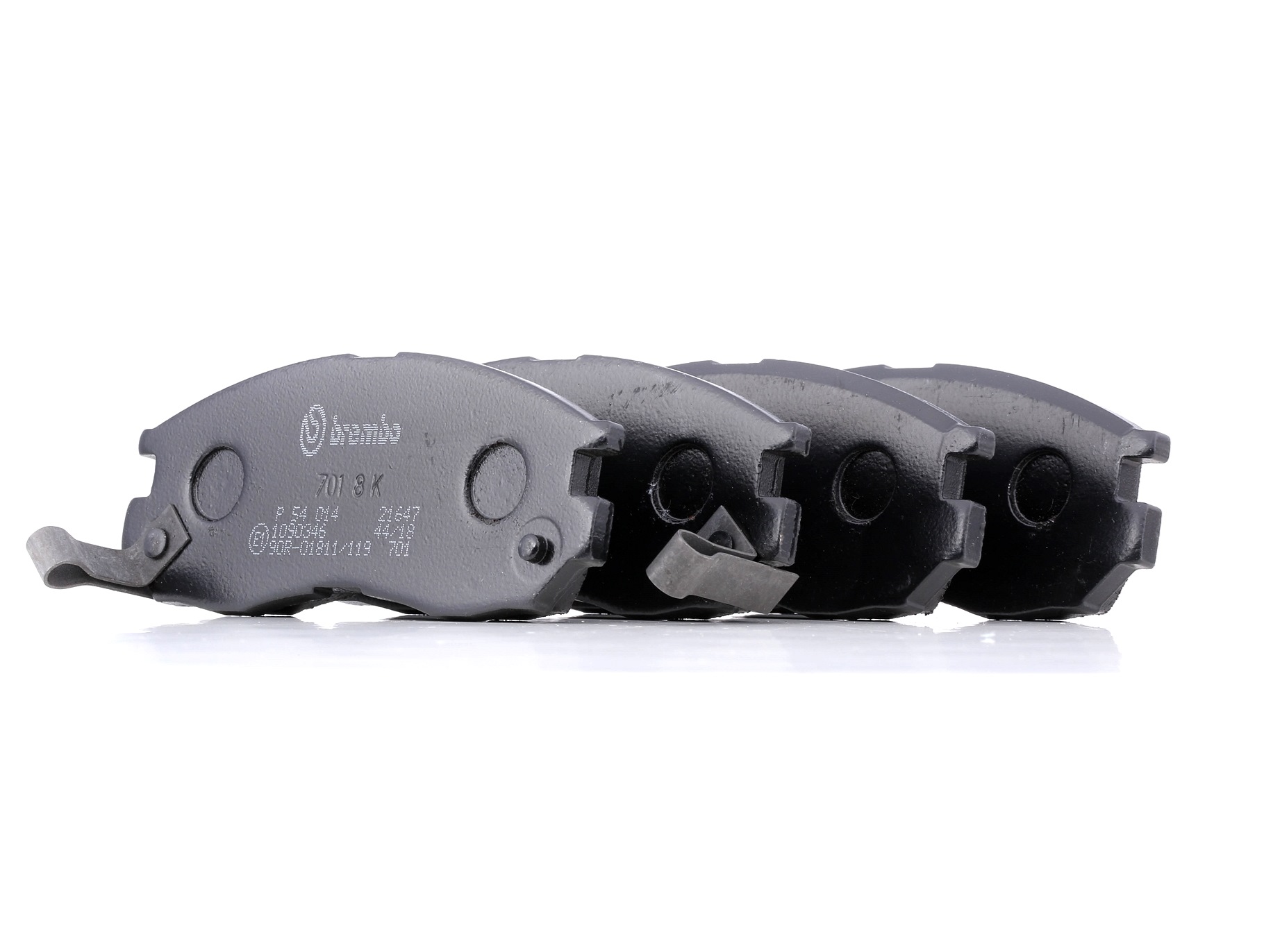Įsigykite BREMBO Stabdžių kaladėlės Prekės Nr.: P 54 014 už žemiausią 24,45 € kainą