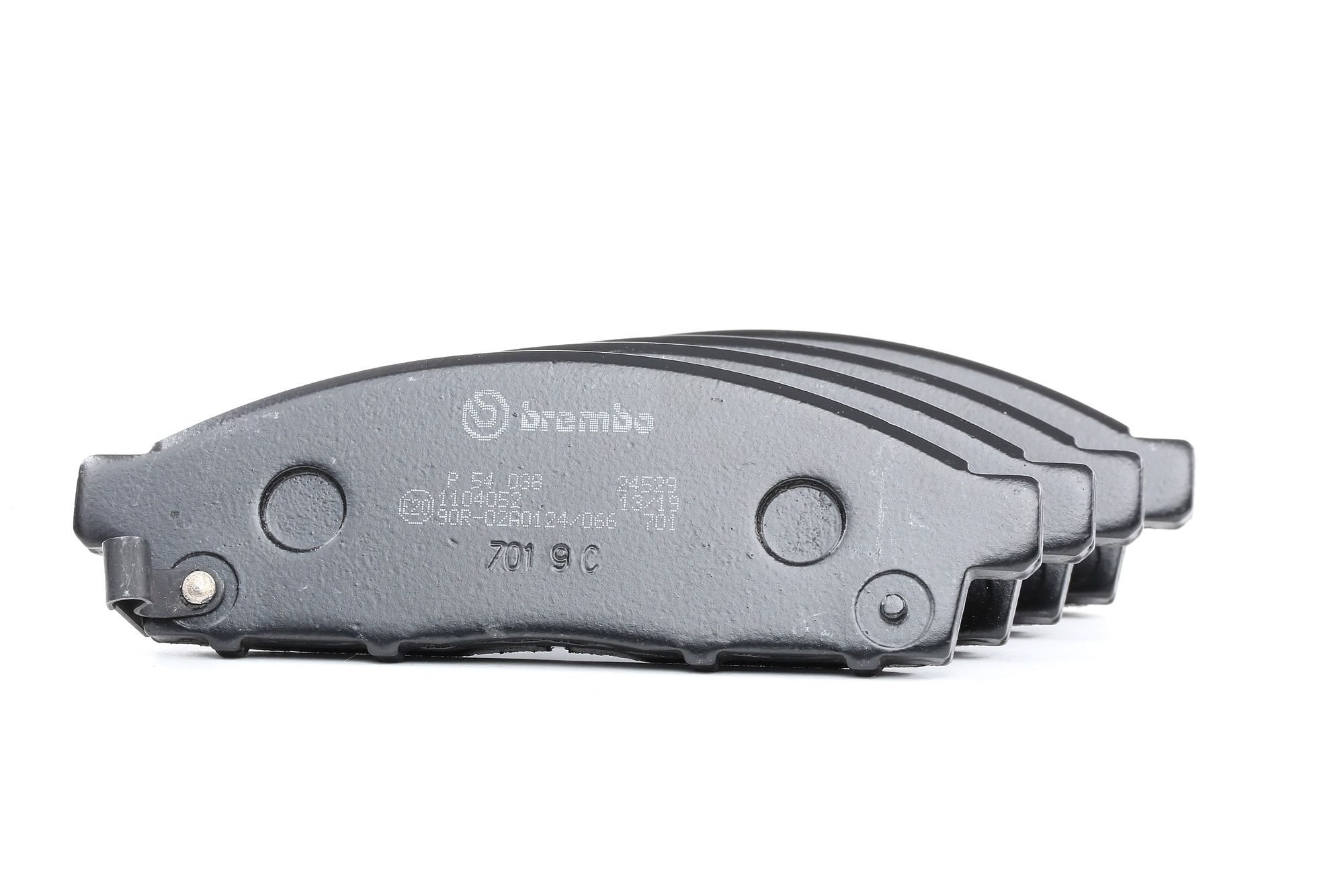 Поръчайте BREMBO Комплект спирачно феродо, дискови спирачки Продукт No.: P 54 038 на ниската цена от 71,44 лв.