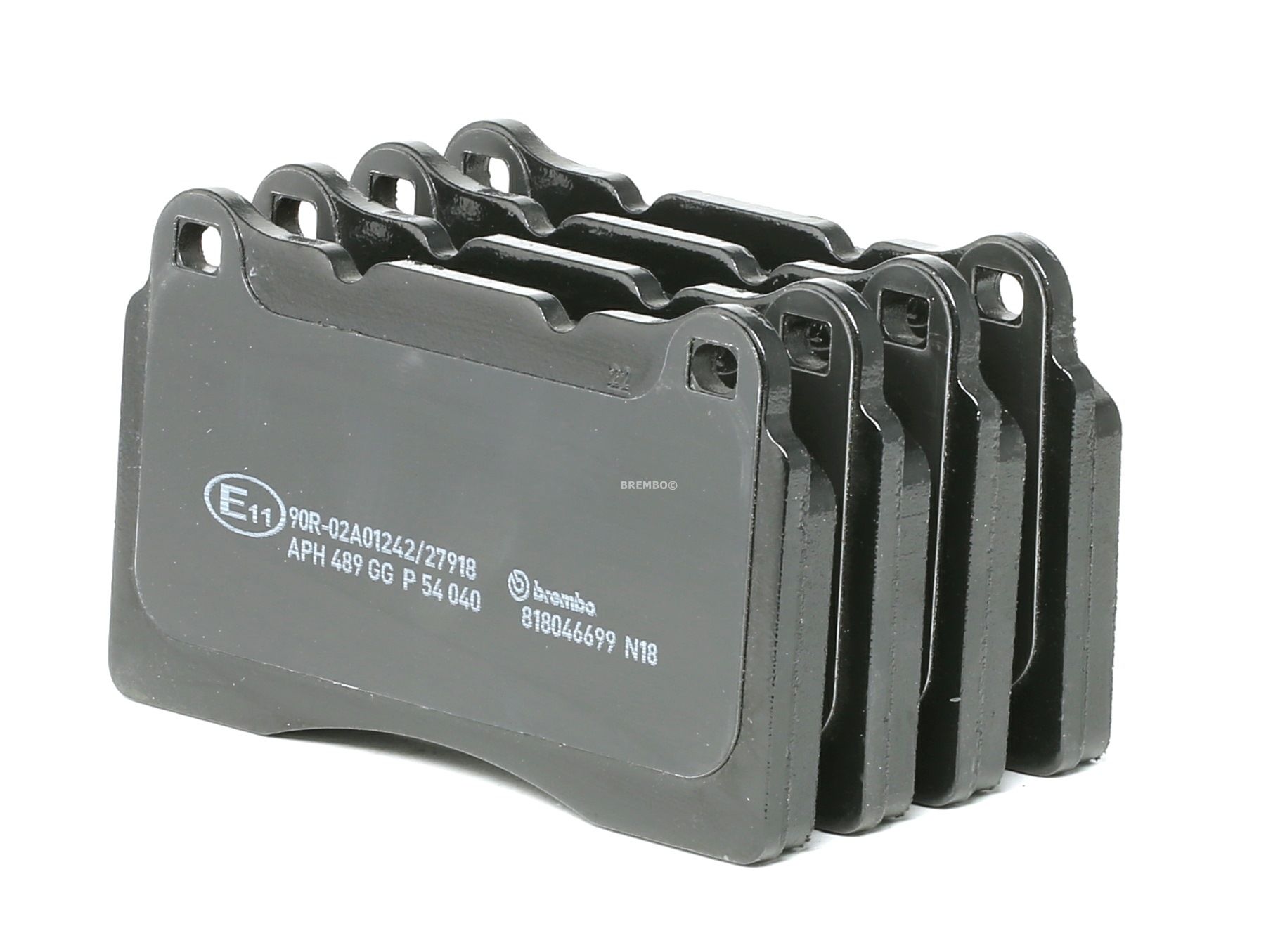 Įsigykite BREMBO Stabdžių kaladėlės Prekės Nr.: P 54 040 už žemiausią 34,48 € kainą