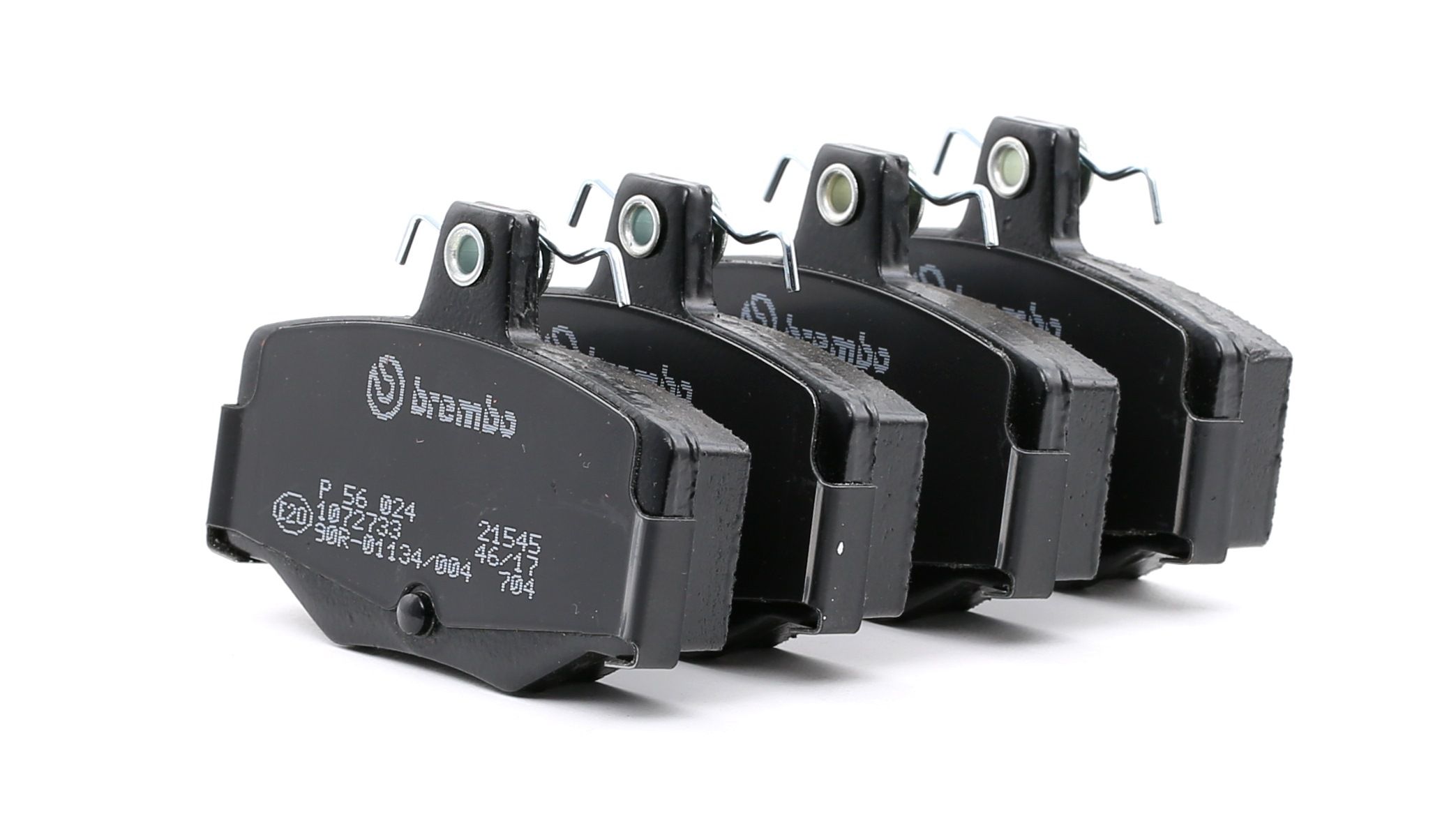 Köp BREMBO Bromsbelägg Produktnummer: P 56 024 till det förmånliga priset av 282,57 kr