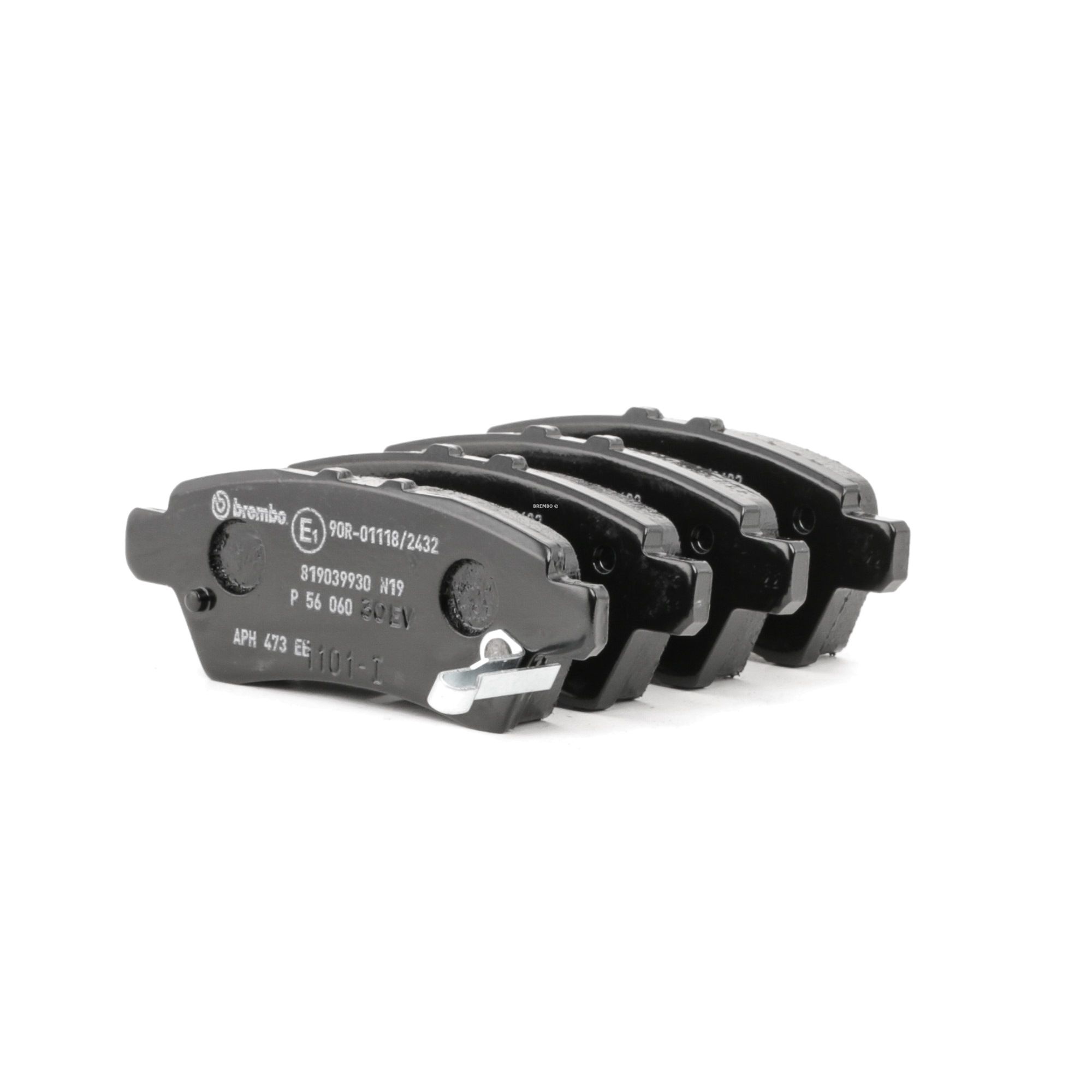 Kjøp BREMBO Bremseklosser Product No .: P 56 060 for den lave prisen av 368,31 kr