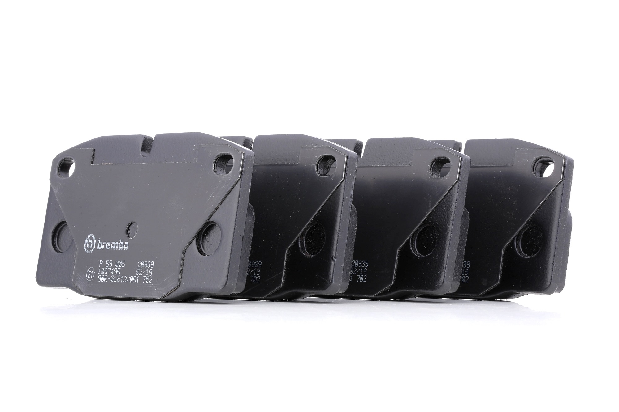Compre BREMBO Pastilhas de travão Produto No.: P 59 005 a preços baixos de 18,97 €