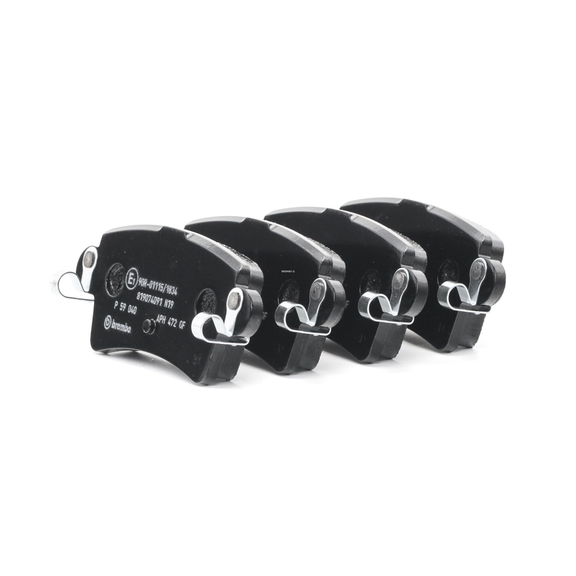 Kjøp BREMBO Bremseklosser Product No .: P 59 040 for den lave prisen av 356,14 kr