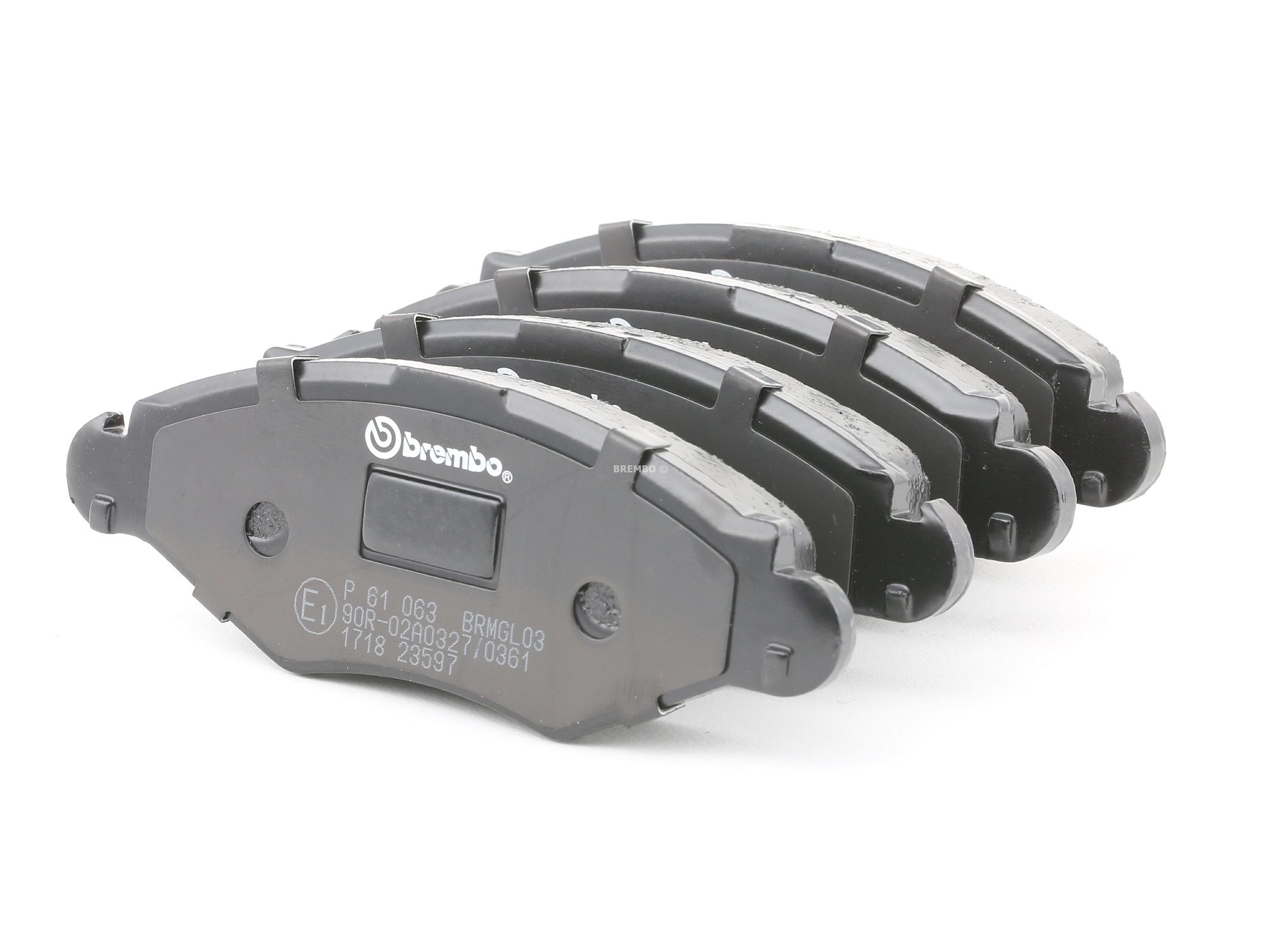 Įsigykite BREMBO Stabdžių kaladėlės Prekės Nr.: P 61 063 už žemiausią 22,67 € kainą