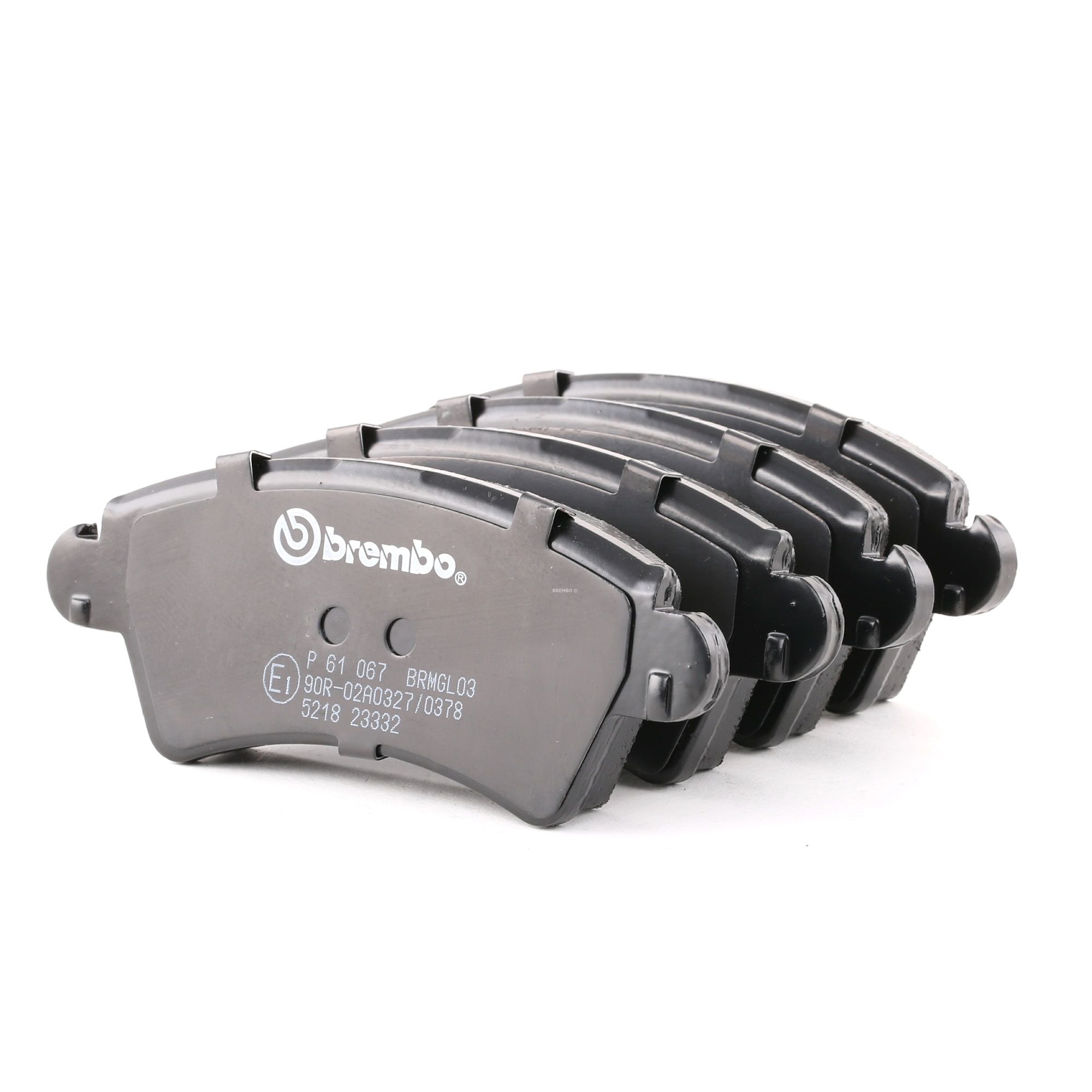 Kupuj BREMBO Klocki hamulcowe Produkt No.: P 61 067 w niskiej cenie, tylko 108,07 zł