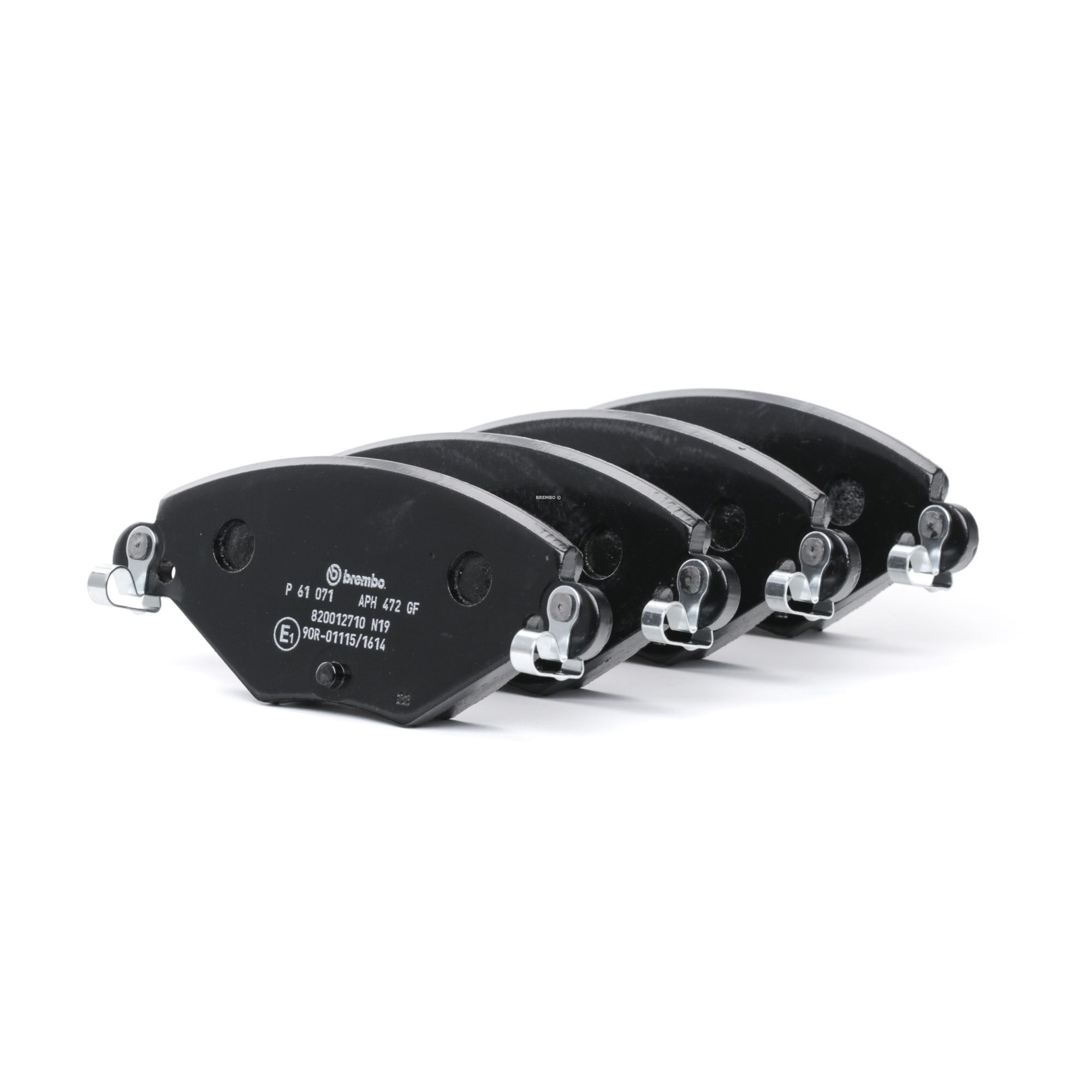 Įsigykite BREMBO Stabdžių kaladėlės Prekės Nr.: P 61 071 už žemiausią 31,76 € kainą