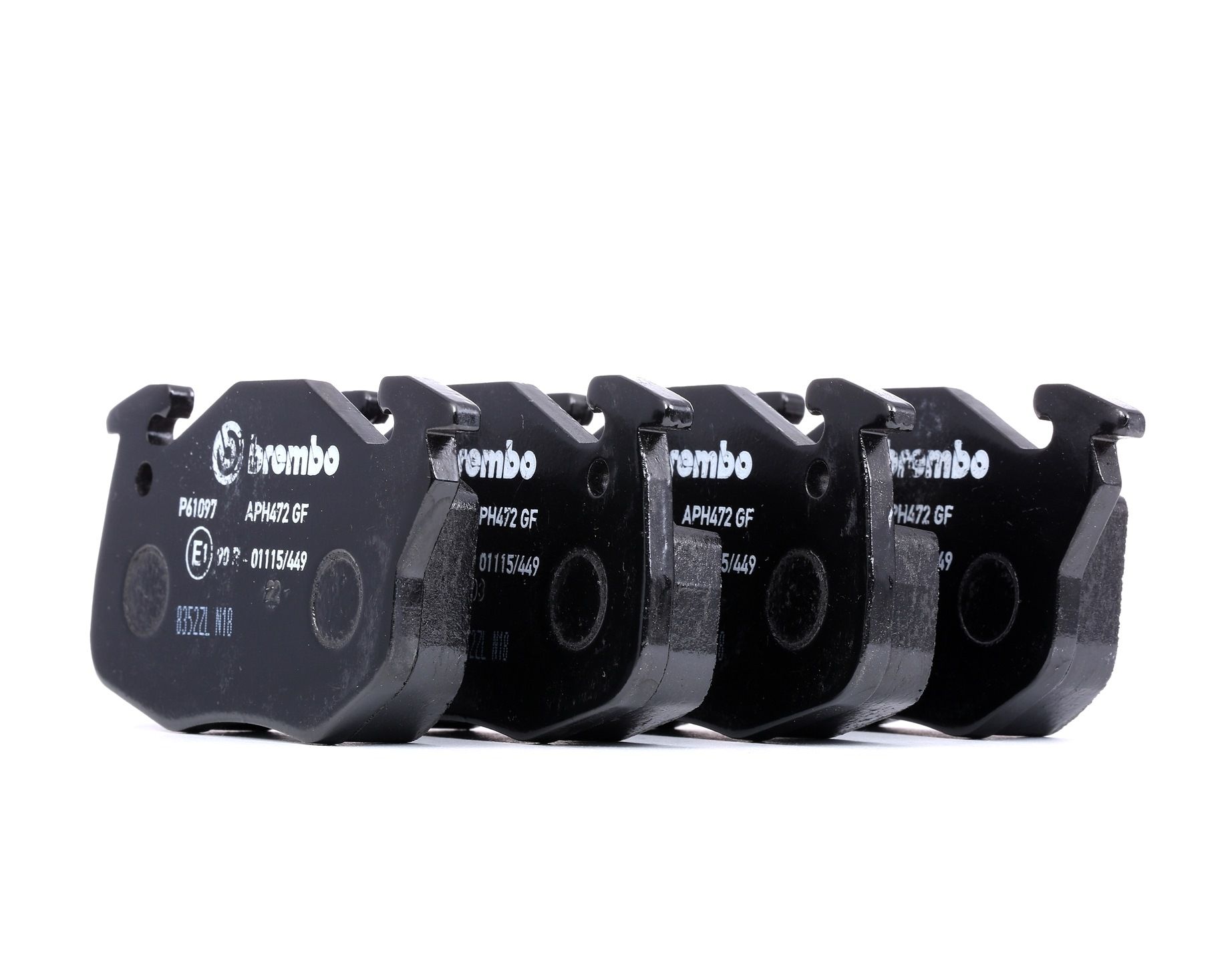 Įsigykite BREMBO Stabdžių kaladėlės Prekės Nr.: P 61 097 už žemiausią 20,78 € kainą