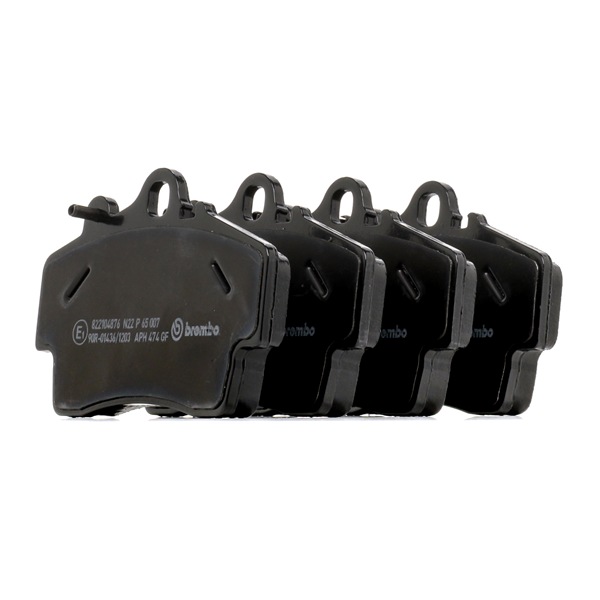 Remblok PORSCHE in originele kwaliteit 98635139311, 98635193911, 98635193913 van BREMBO
