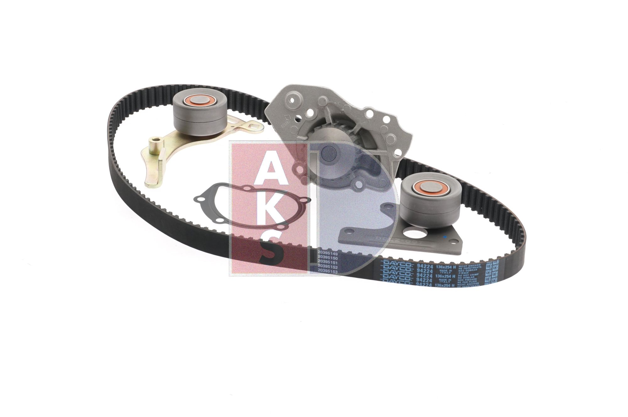 Kit de courroie de distribution + pompe à eau CITROËN C25 1982 570263N de AKS DASIS