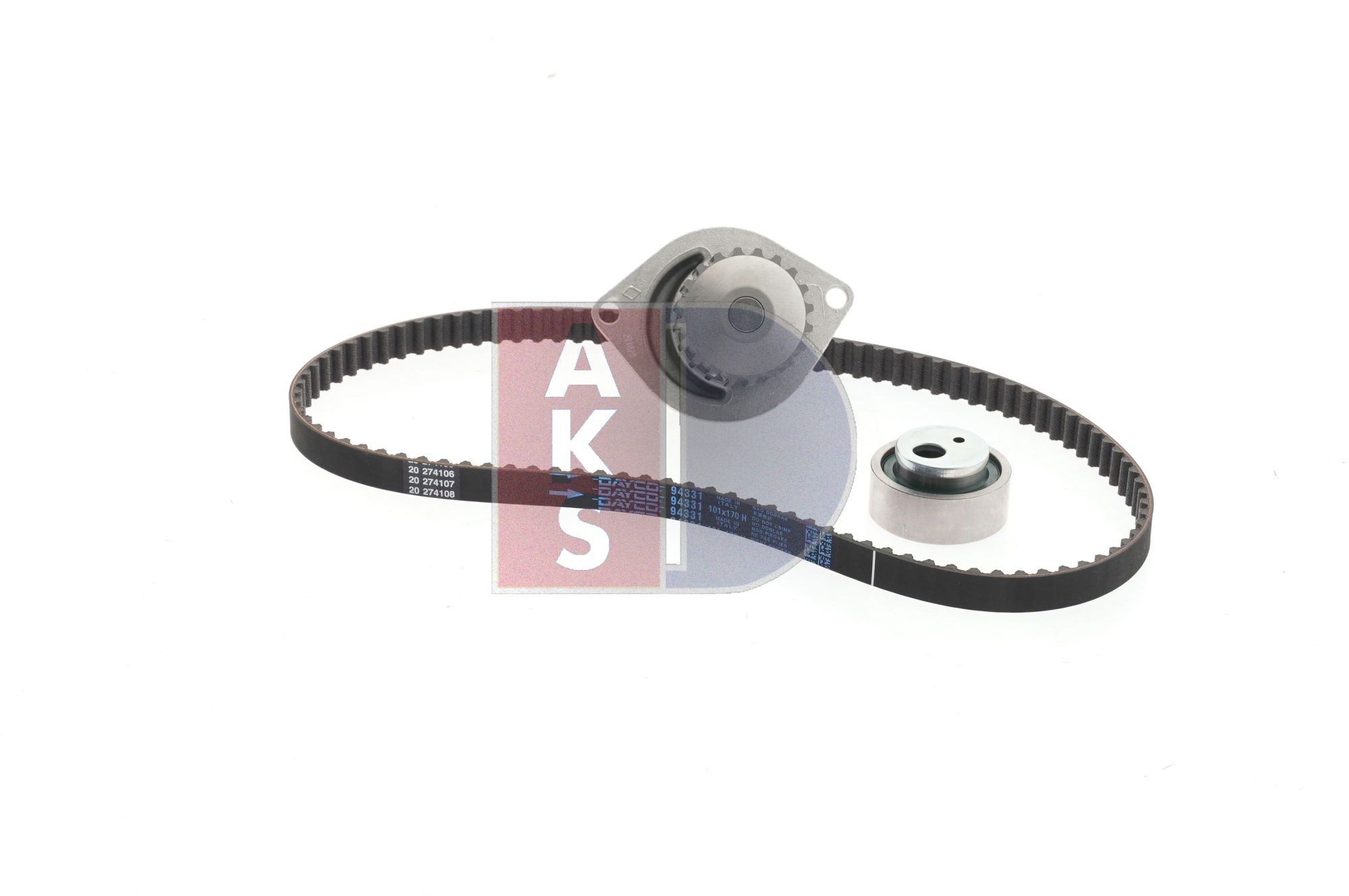Kit de courroie de distribution + pompe à eau CITROËN CX I 5 portes 1984 570279N AKS DASIS