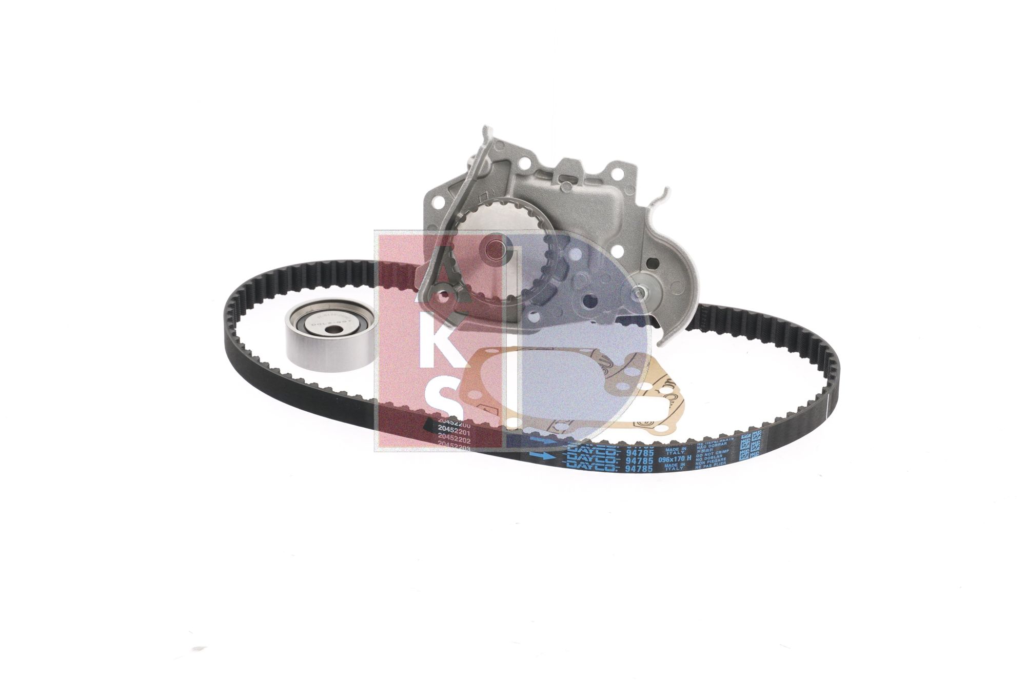 RENAULT 1.6 i 75 LE Benzin Vezérműszíj készlet vízpumpával OEM 2101000Q0J AKS DASIS gépkocsihoz online, nagyszerű áron