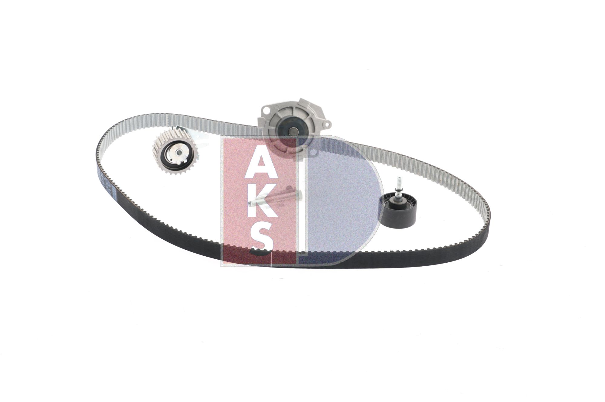 Įsigykite AKS DASIS Vandens siurblio ir paskirstymo diržo komplektas Prekės Nr.: 570344N už žemiausią 122,45 € kainą