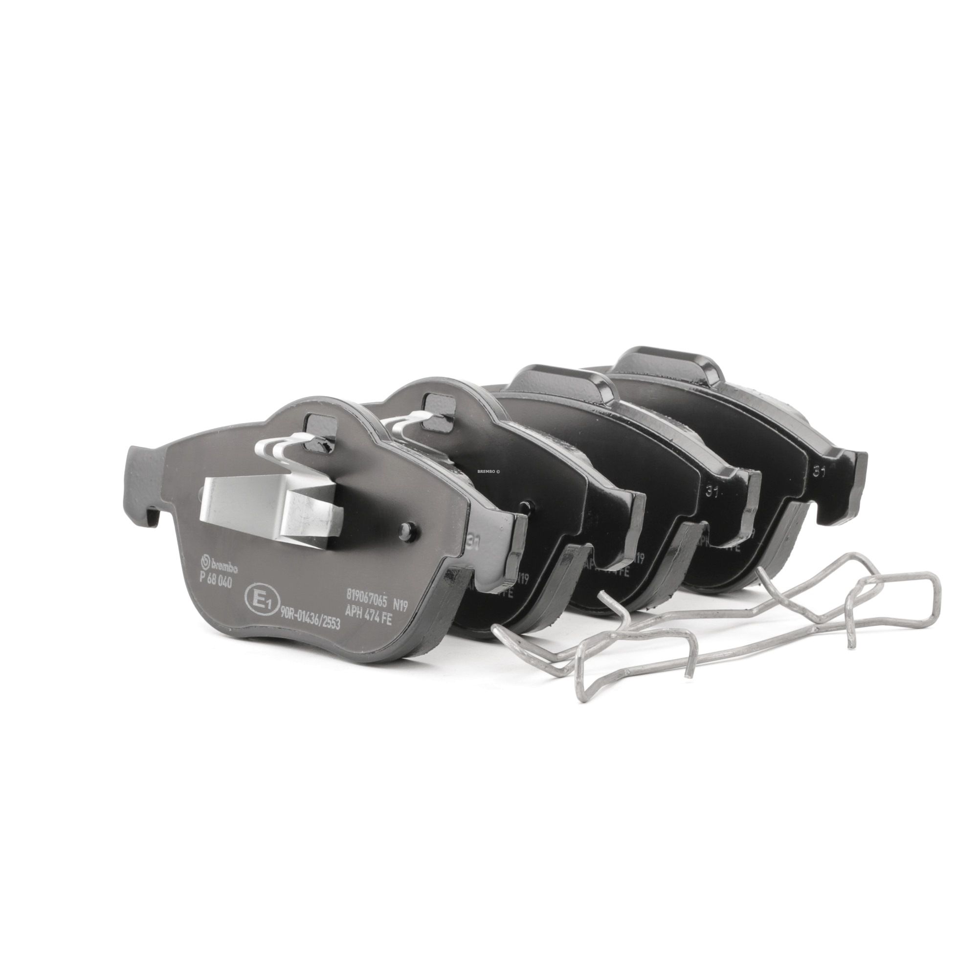 Köp BREMBO Bromsbelägg Produktnummer: P 68 040 till det förmånliga priset av 356,36 kr