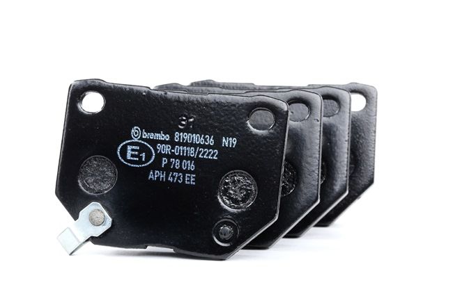 Bremsbelag SUBARU in Original Qualität 23381, 26696FA000, 26696FA020 von BREMBO