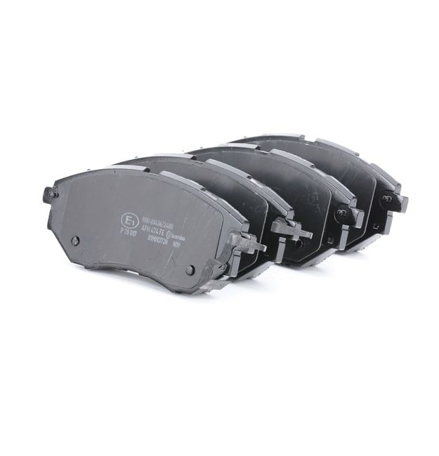 OE SUBARU WRX Brake pad set 24222, 24225, 26296AG000 from BREMBO - reduced prices