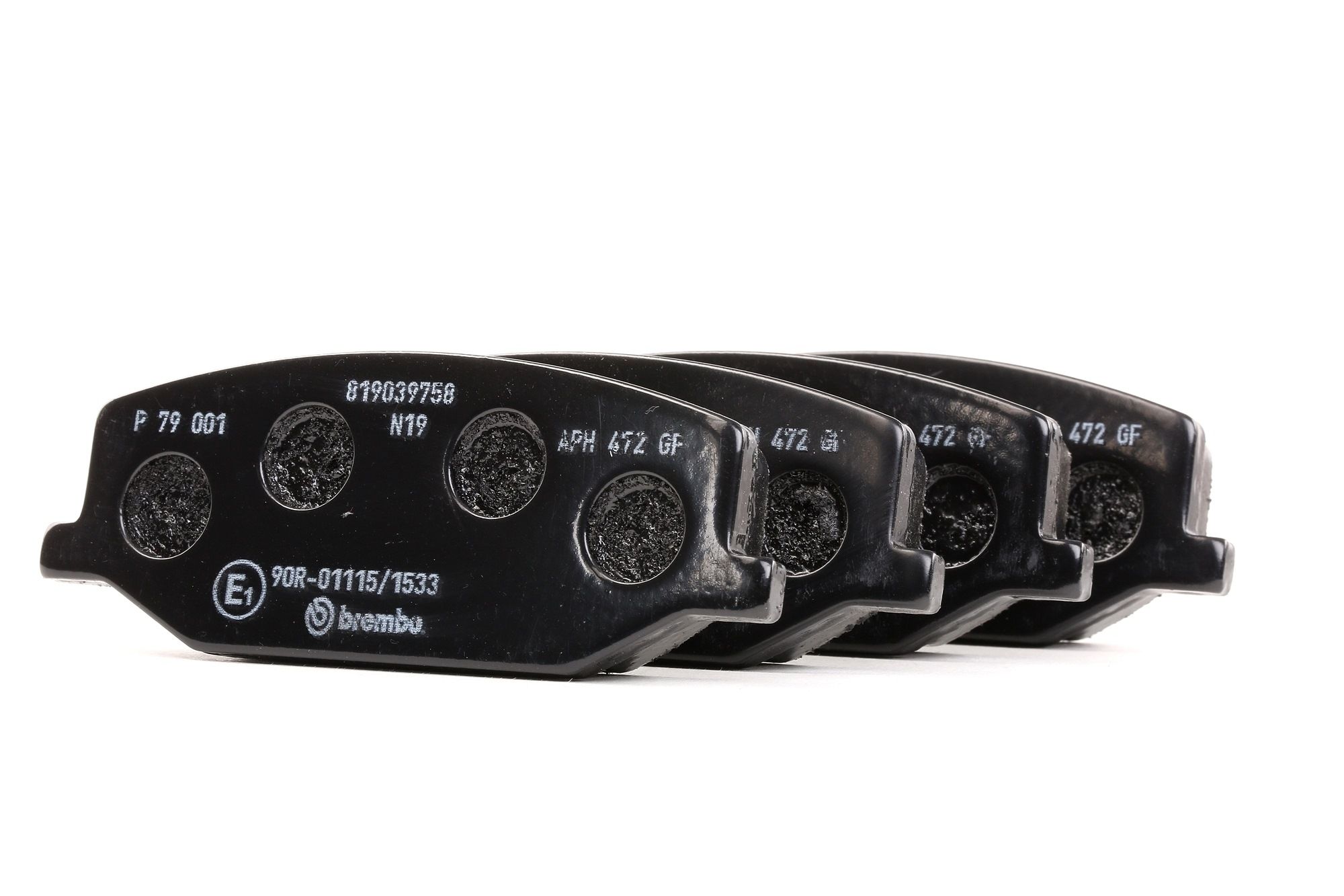 BREMBO P 79 001 Plaquettes de frein