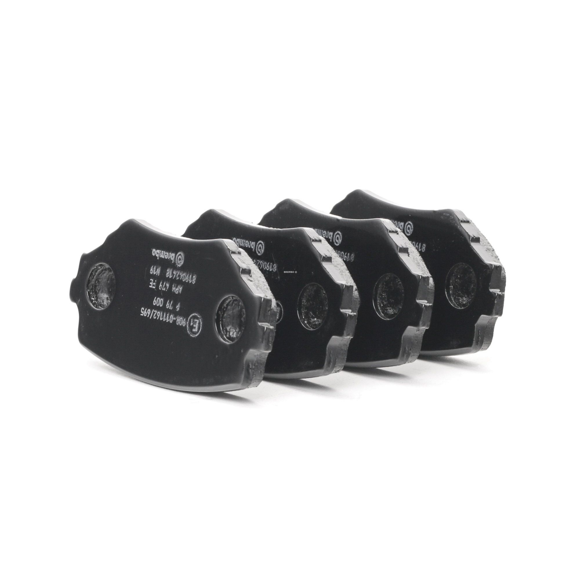 Įsigykite BREMBO Stabdžių kaladėlės Prekės Nr.: P 79 009 už žemiausią 23,25 € kainą