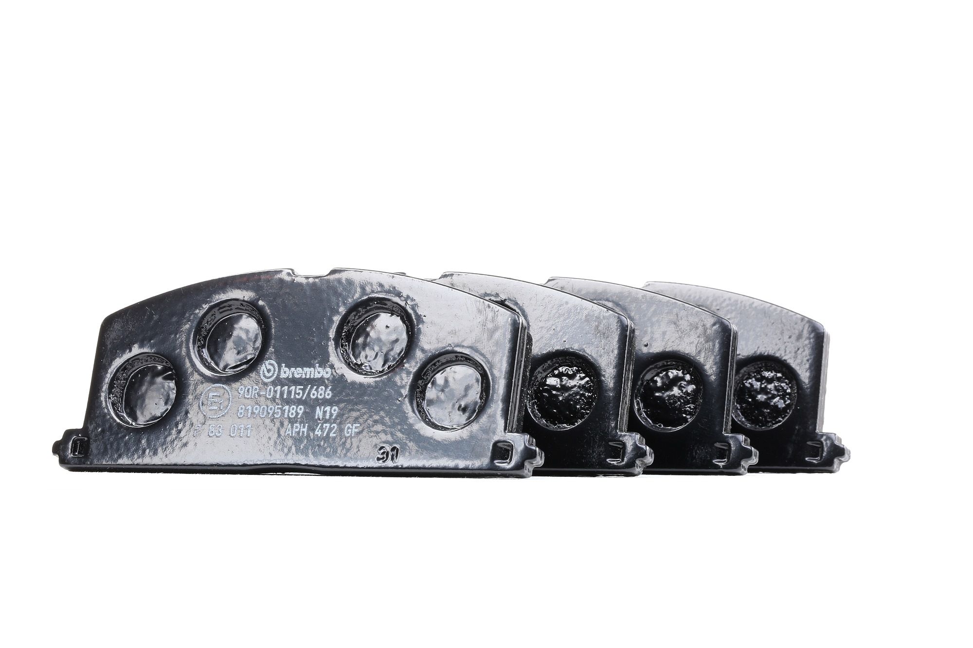 Acquista Kit pastiglie freni da BREMBO Numero prodotto.: P 83 011 al costo di soli 20,07 €