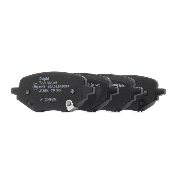 Cumpărați online Plăcuțe de frână LP3801 original/ă și la un preț mic, compatibil/ă cu nr. OEM 10807527