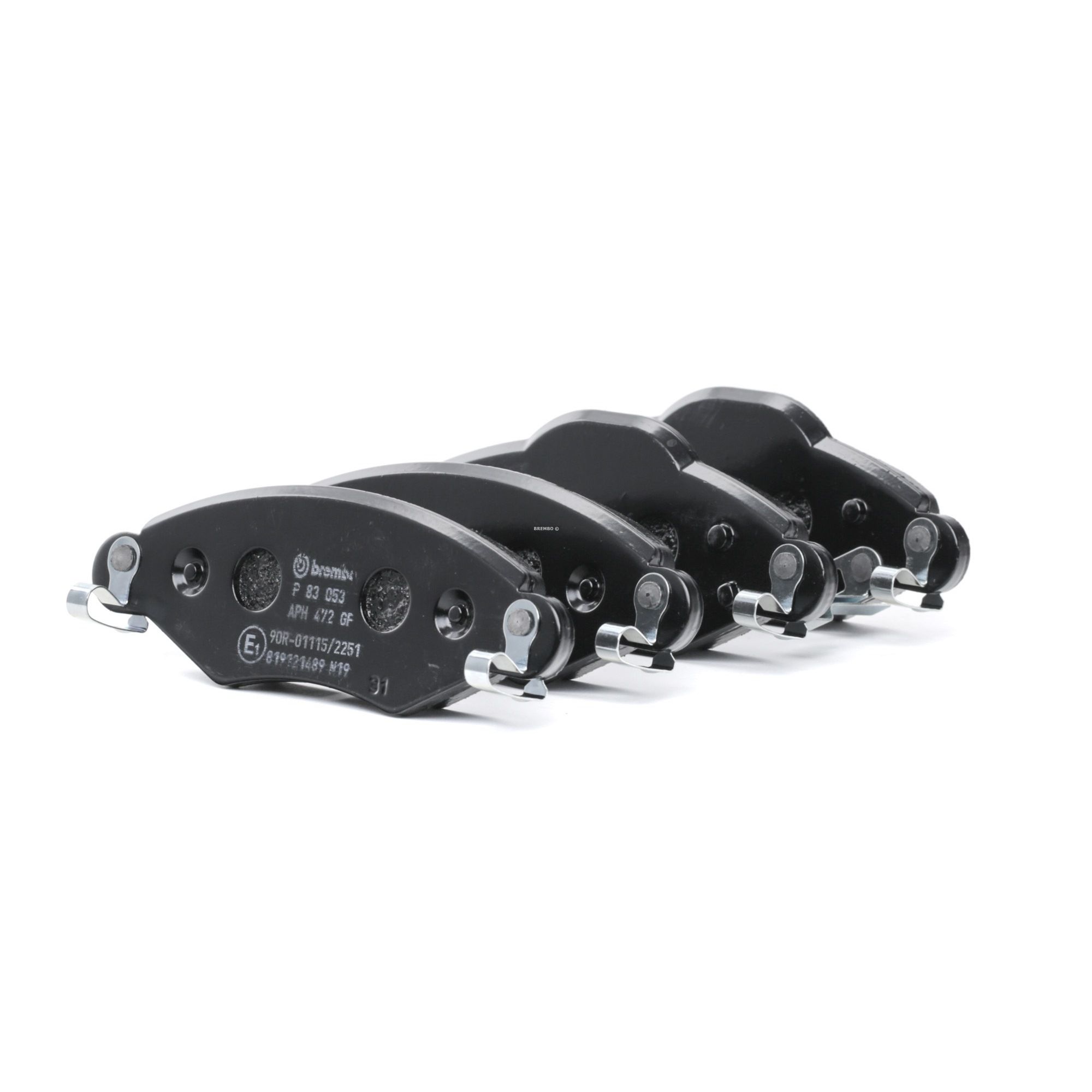 Köp BREMBO Bromsbelägg Produktnummer: P 83 053 till det förmånliga priset av 348,88 kr