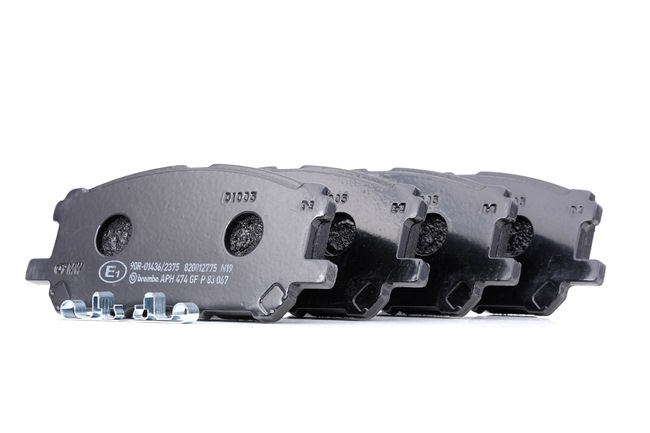Originale TOYOTA HARRIER Bremsbeläge 044650W070, 0446548080, 0446548100 von BREMBO - Reduzierte Konditionen