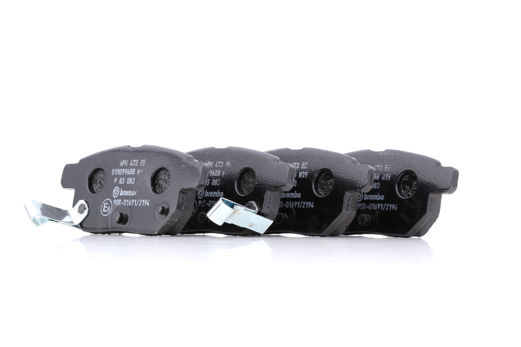 Įsigykite BREMBO Stabdžių kaladėlės Prekės Nr.: P 83 083 už žemiausią 23,38 € kainą