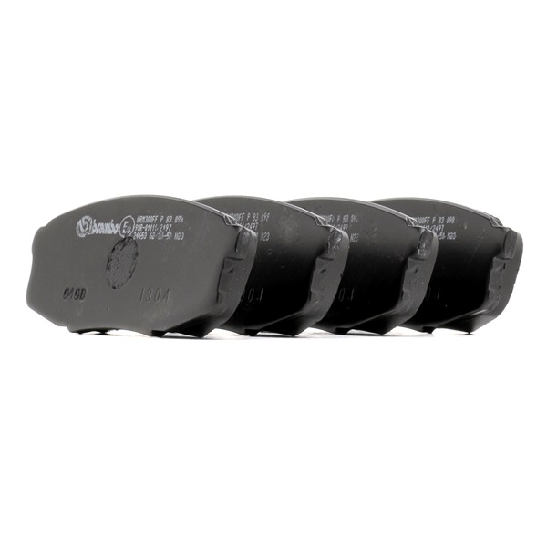 Originale TOYOTA TUNDRA Bremsbeläge 0446602340, 044660C010, 0446660120 von BREMBO - Reduzierte Konditionen