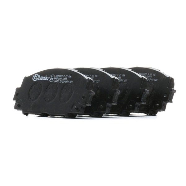 BREMBO LEXUS CT OE Fékbetét készlet, tárcsafék 044650W140, 044650W141, 044650W14100 - kedvezményes áron