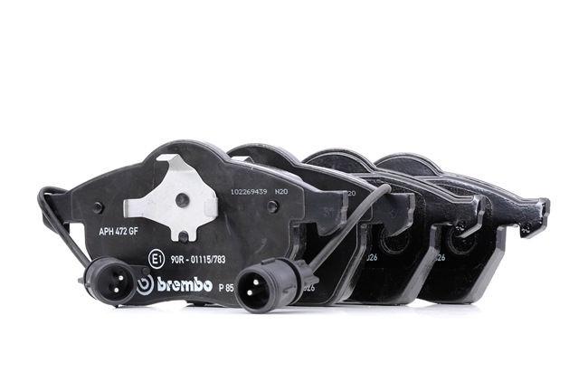 Originale Bremsbeläge AUDI 2.5 TDI 114 PS Diesel 4A0698151 von BREMBO im Internet zu fairen Preisen