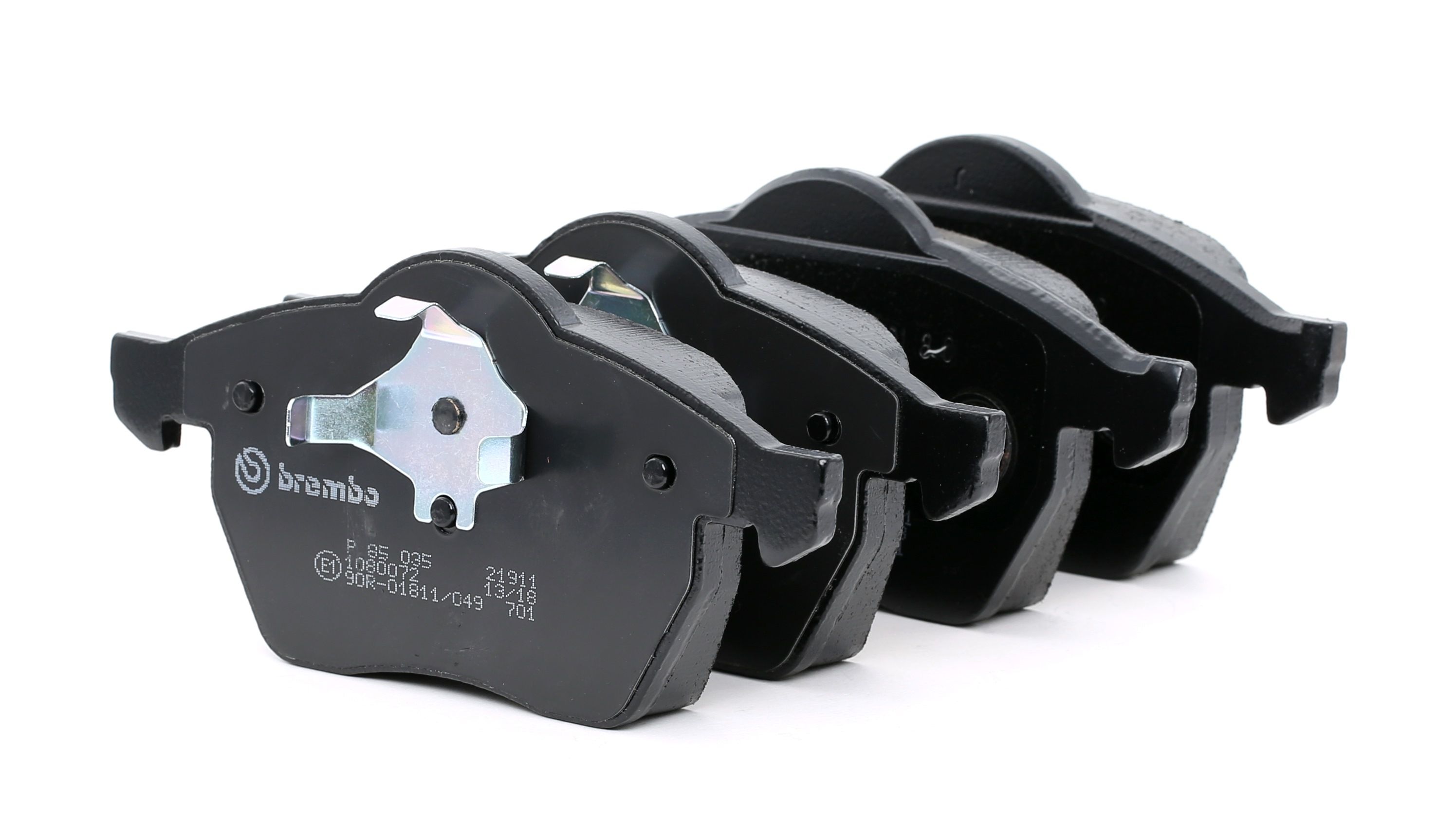 Įsigykite BREMBO Stabdžių kaladėlės Prekės Nr.: P 85 035 už žemiausią 34,12 € kainą