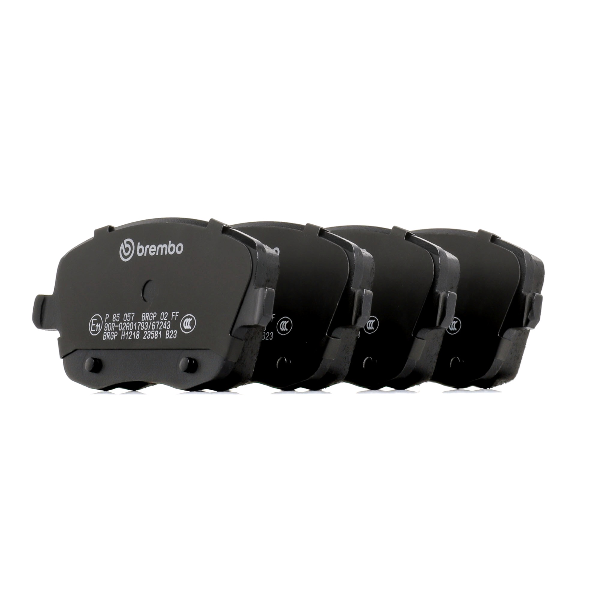 Įsigykite BREMBO Stabdžių kaladėlės Prekės Nr.: P 85 057 už žemiausią 27,68 € kainą