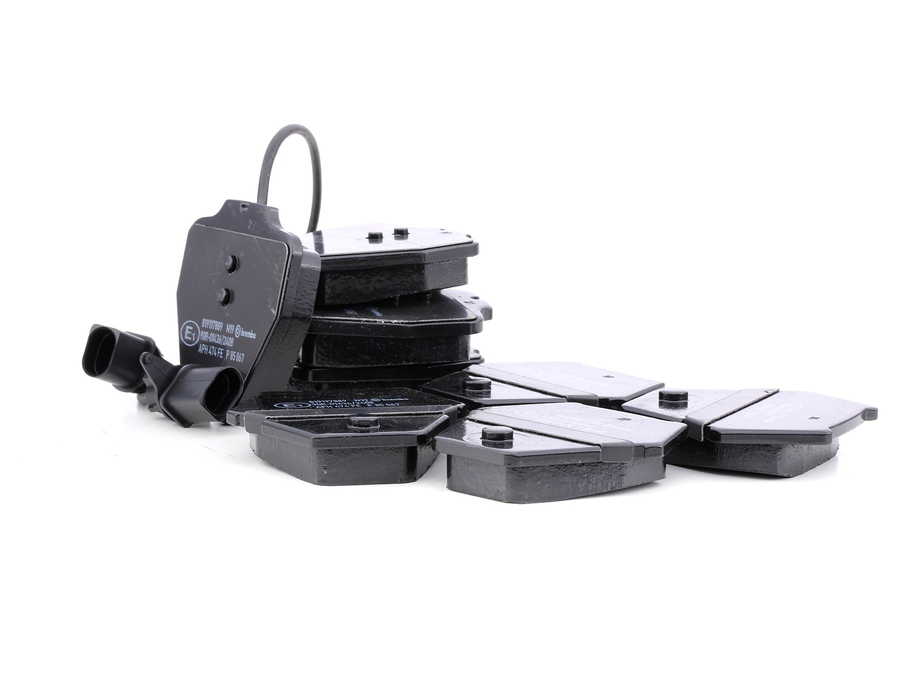Įsigykite BREMBO Stabdžių kaladėlės Prekės Nr.: P 85 067 už žemiausią 68,38 € kainą