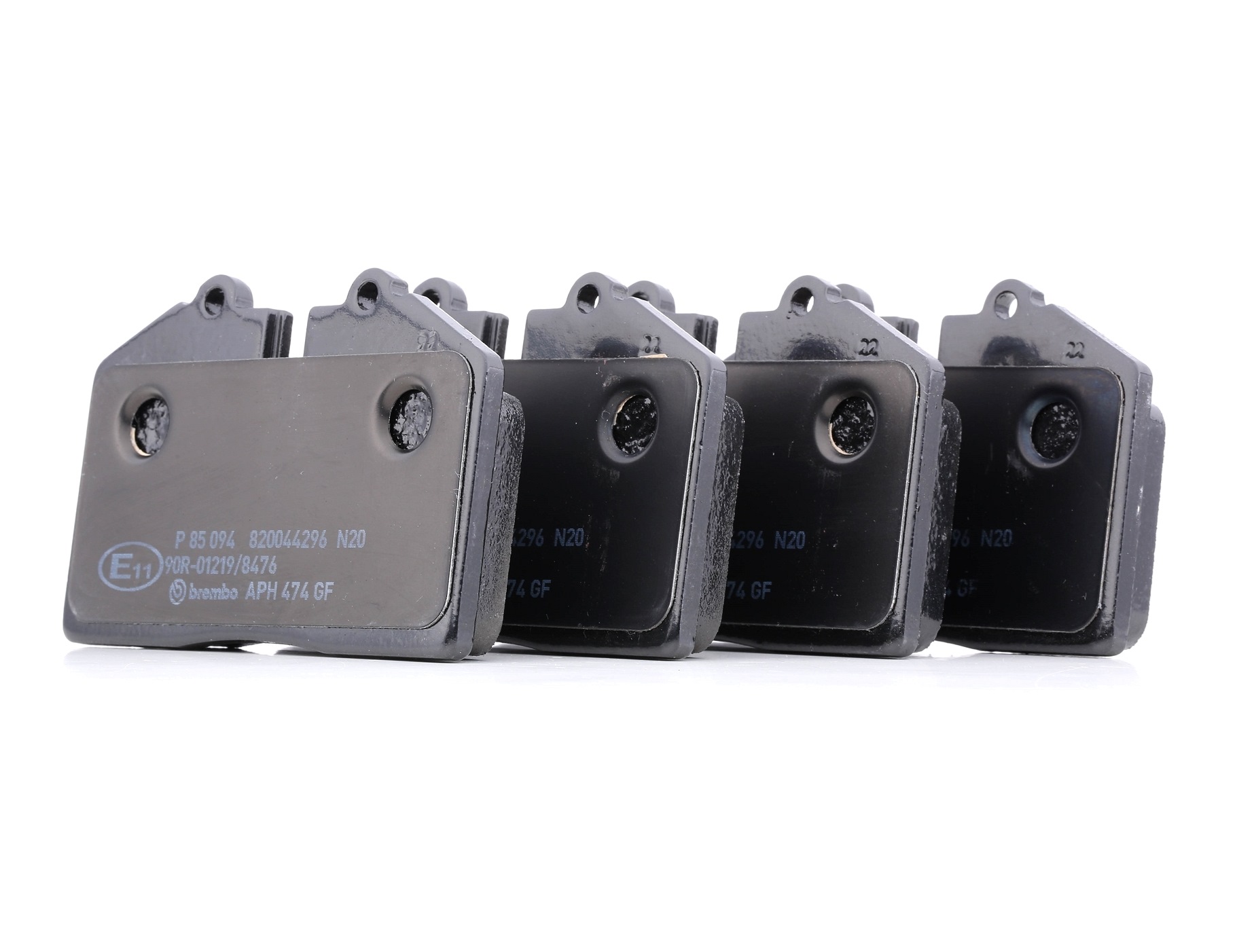 Įsigykite BREMBO Stabdžių kaladėlės Prekės Nr.: P 85 094 už žemiausią 68,20 € kainą