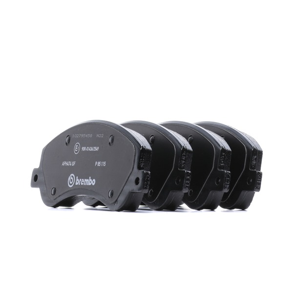 OEM Set plăcuțe de frână VW Amarok Camion cu platformă 2020 1153298400, 2H0698151, 2H0698151A BREMBO
