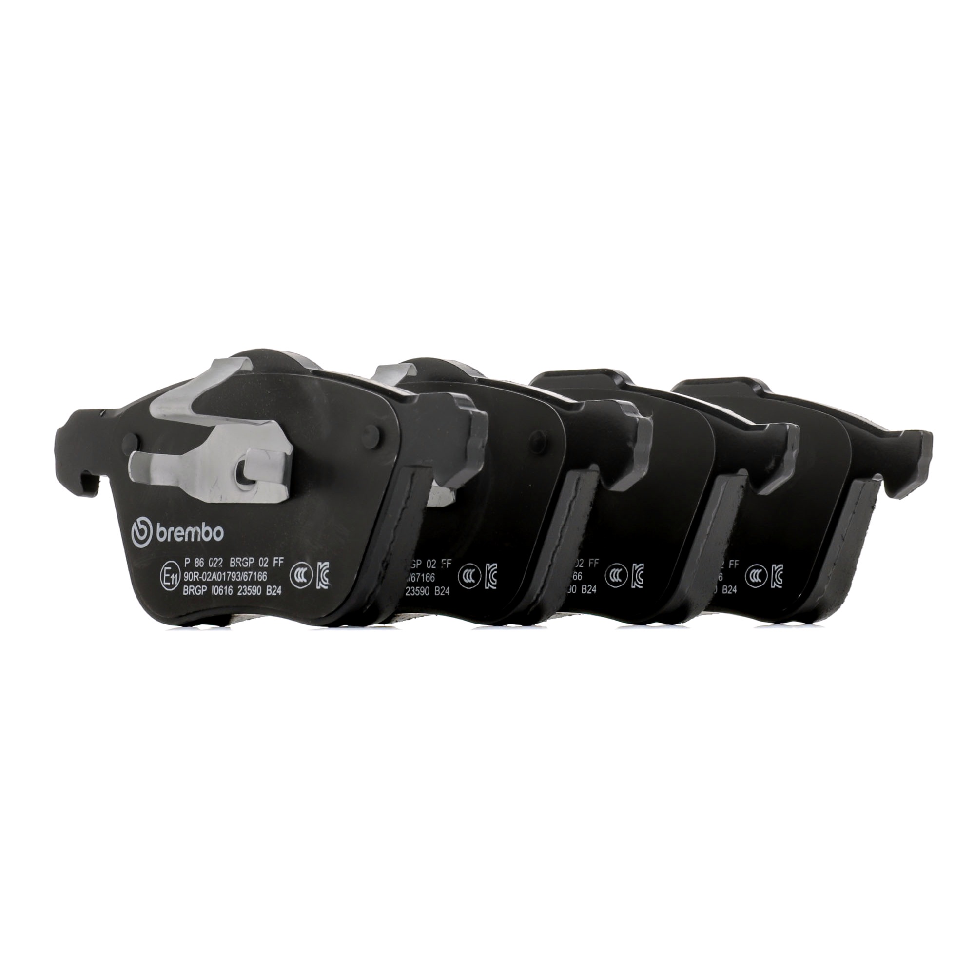 Įsigykite BREMBO Stabdžių kaladėlės Prekės Nr.: P 86 022 už žemiausią 37,98 € kainą