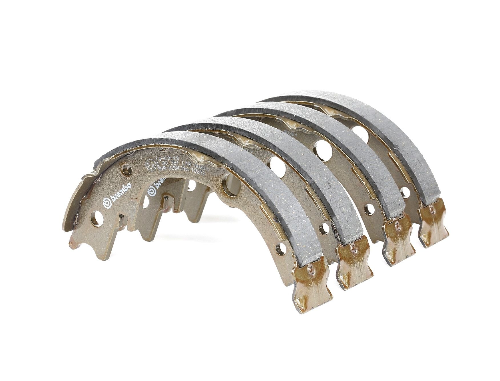 Pirkt BREMBO Bremžu loku kompl., Stāvbremze Preces Nr.: S 83 551 pie zemu cenu 21,05 €