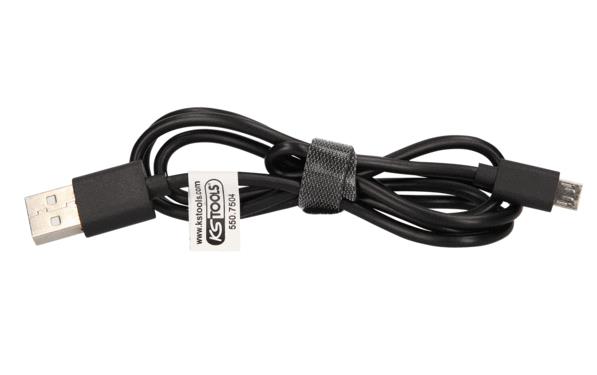 KS TOOLS Cablu încărcare USB 550.7504