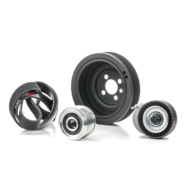 542R0708 RIDEX Keilrippenriemensatz Passat B6 Variant (3C5) 1.6 TDI 105 PS Diesel