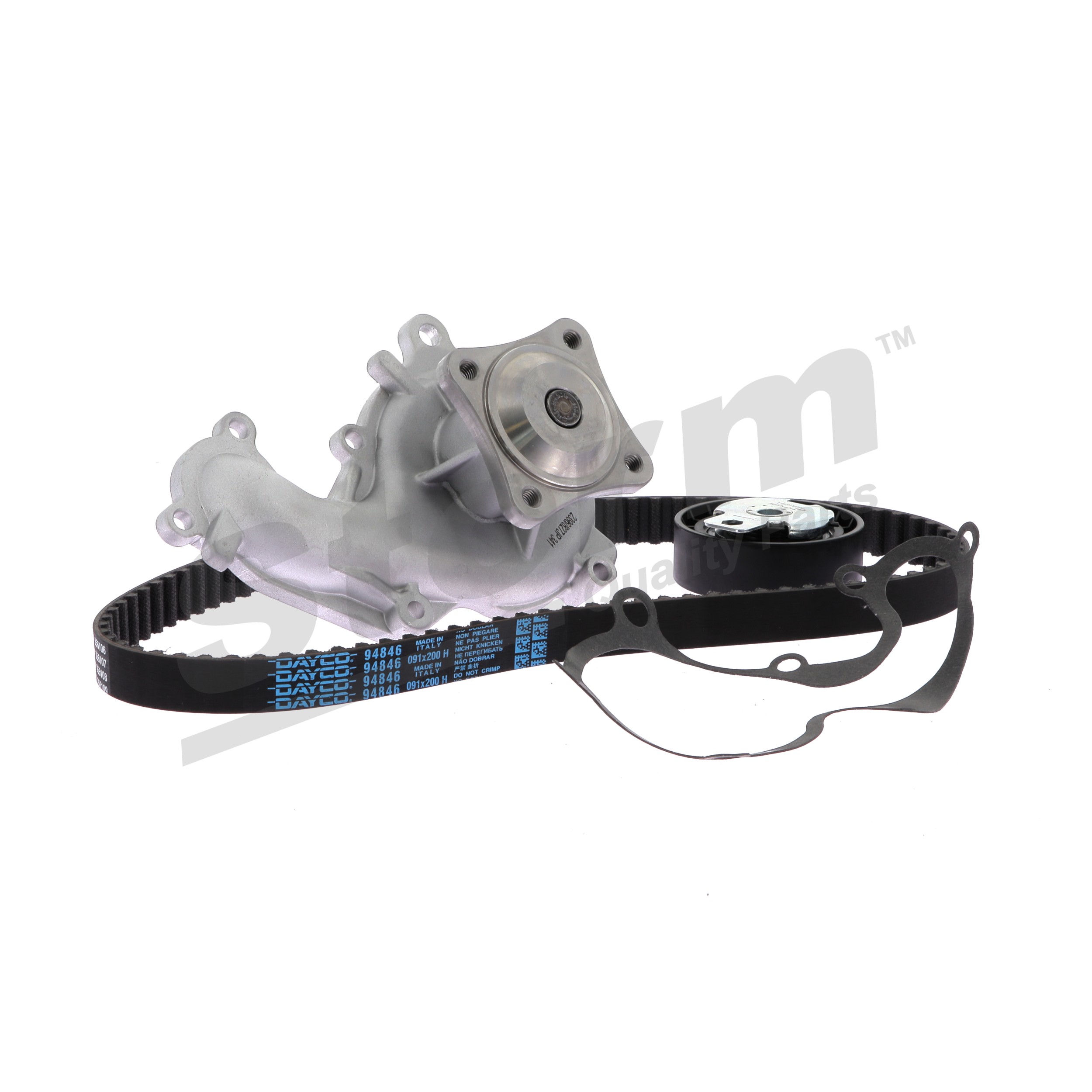 STORM QUALITY PARTS 5550572KP pompe à eau + kit de courroie de distribution FORD C-Max DM2 1.8 TDCi 115 CH Diesel