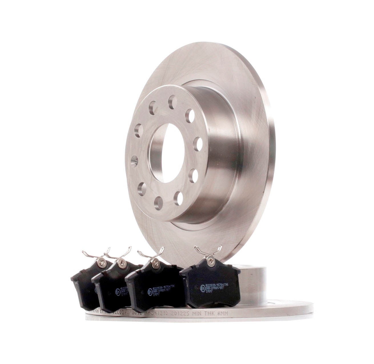 Ostke RIDEX Pidurikomplekt, ketaspidur Toode nr.: 3405B0831 madala hinnaga 55,02 €