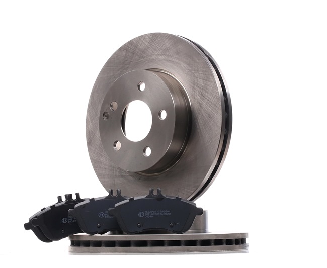 OEM Discuri de frână și plăcuțe Mercedes C204 2011 RIDEX