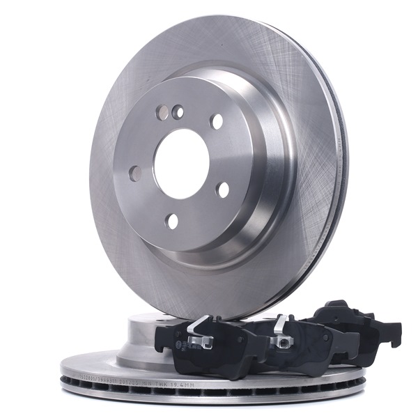 OEM Σετ φρένων, δισκόφρενα MERCEDES-BENZ E 280 CDI 3.2 (211.223) 177 PS Πετρέλαιο από την RIDEX ηλεκτρονικά σε χαμηλές τιμές