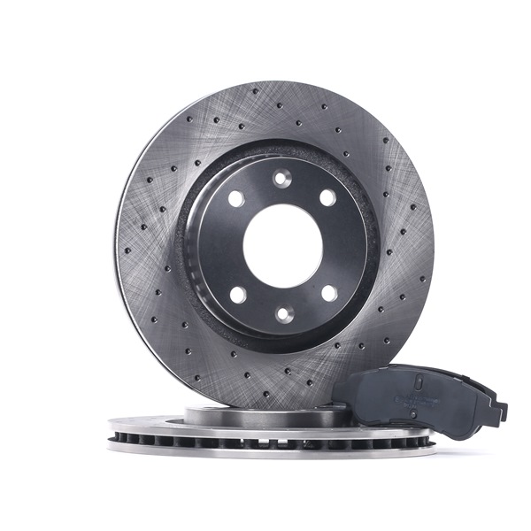 OEM Set frana, frana disc CITROËN 1.5 BlueHDi (2CYHYJ) 99 CP motor diesel de la RIDEX online la un preț incredibil