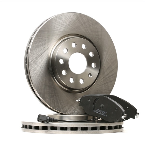 OEM Kit de discos de freno y pastillas VW 1.4 TSI 150 CV Gasolina de RIDEX online a precios inmejorables